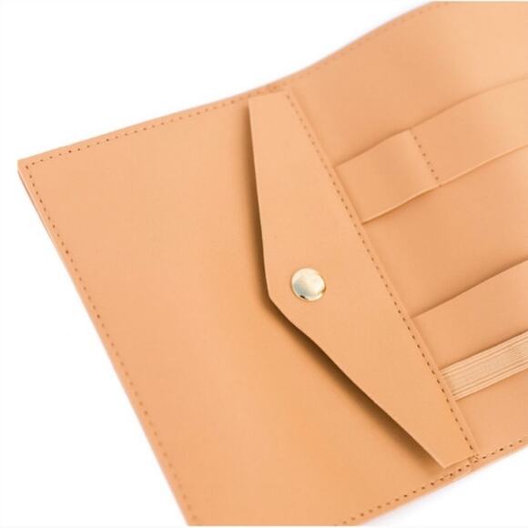 NEW Glass Ladder & Co Katherine Tech Organizer Travel Roll Vegan Leather - Picture 10 of 10